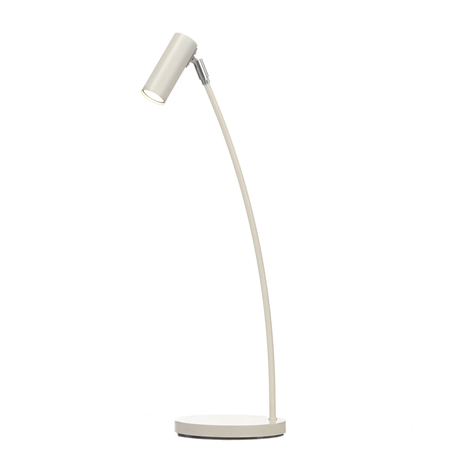 Puck bordslampa, vitlackerad Örsjö Belysning