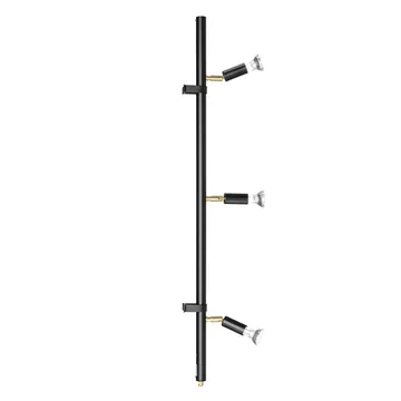 Star 3 vägg- och taklampa - Svart, 100 cm - Örsjö Belysning