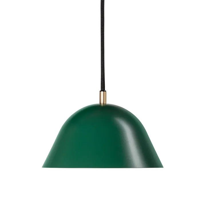 Streck pendel large 19x36 cm - Tallgrön RAL 6028 - Örsjö Belysning