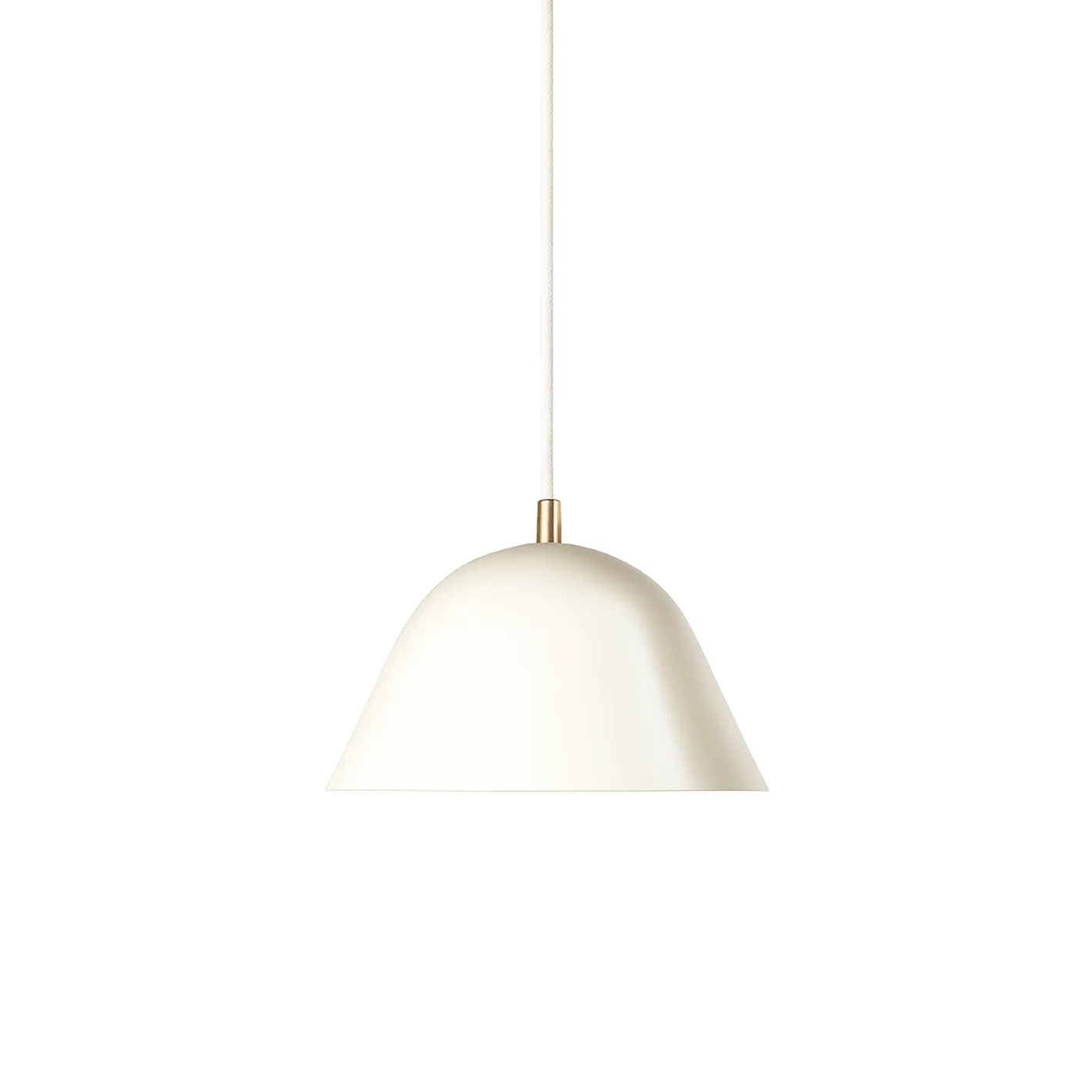 Streck pendel large 19x36 cm, Vit RAL 9016 Örsjö Belysning