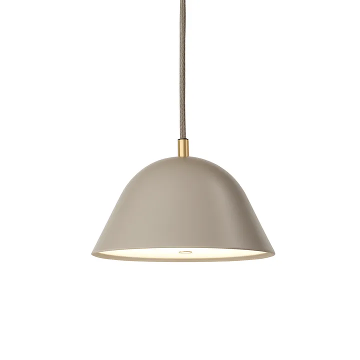 Streck pendel small 11x21 cm - Varmgrå RAL 7032 - Örsjö Belysning