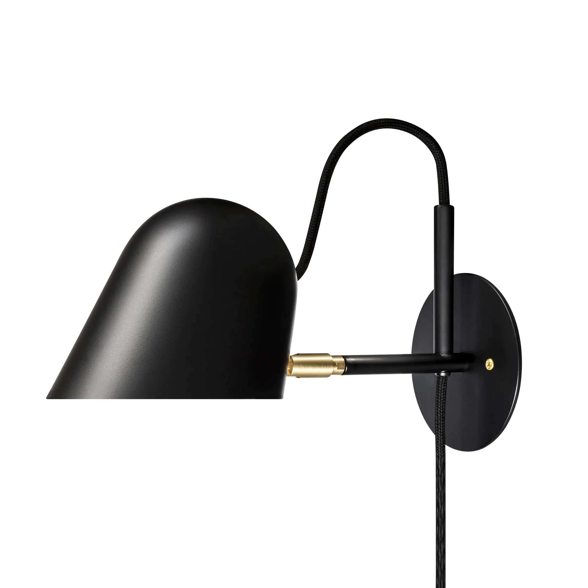 Streck vägglampa, svart Örsjö Belysning