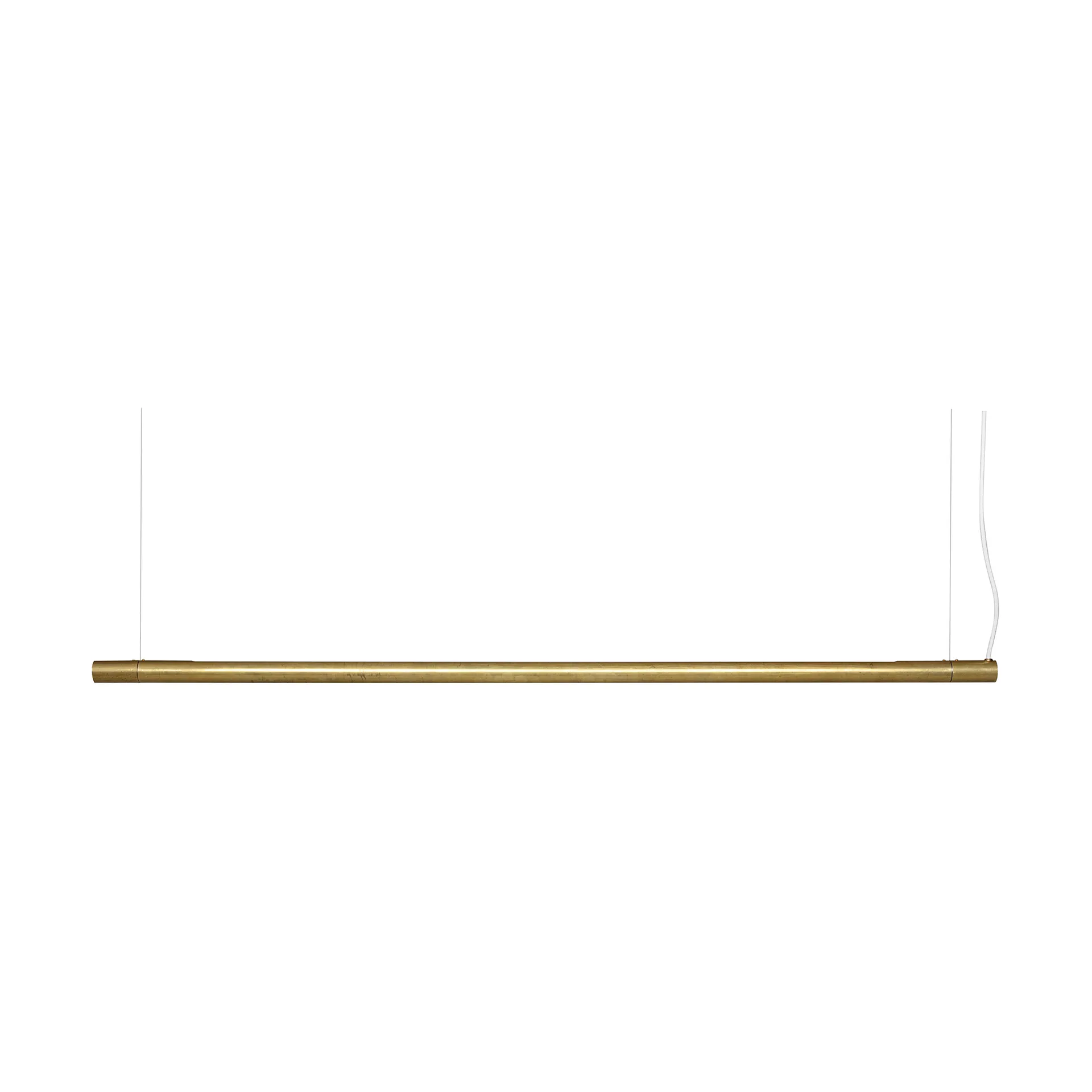 Tell taklampa 230 cm, Rå mässing Örsjö Belysning