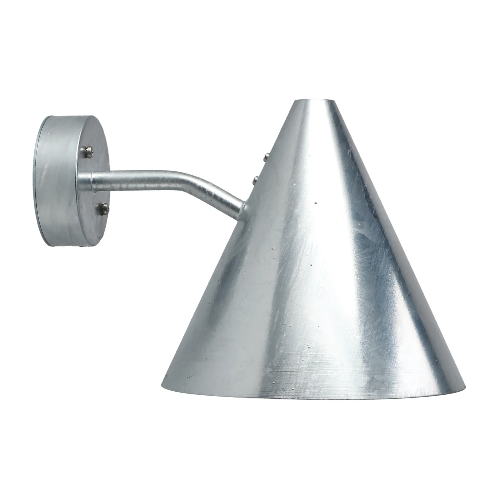 Tratten vägglampa, Varmförzinkat stål, Ø24x22,5 cm Örsjö Belysning