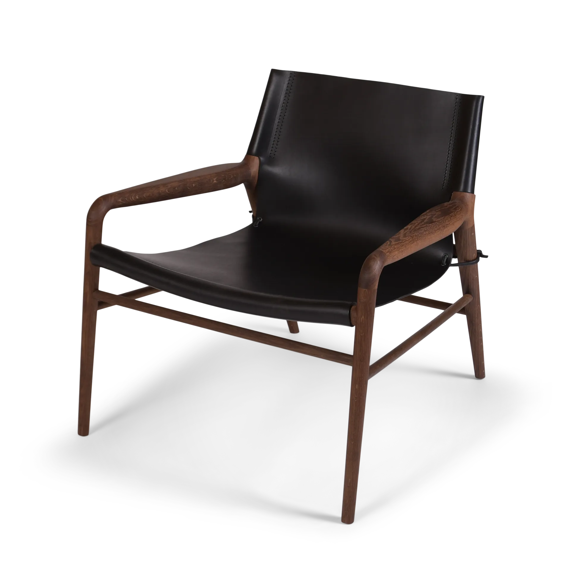 Rama Chair fåtölj rökt ek, Black OX Denmarq