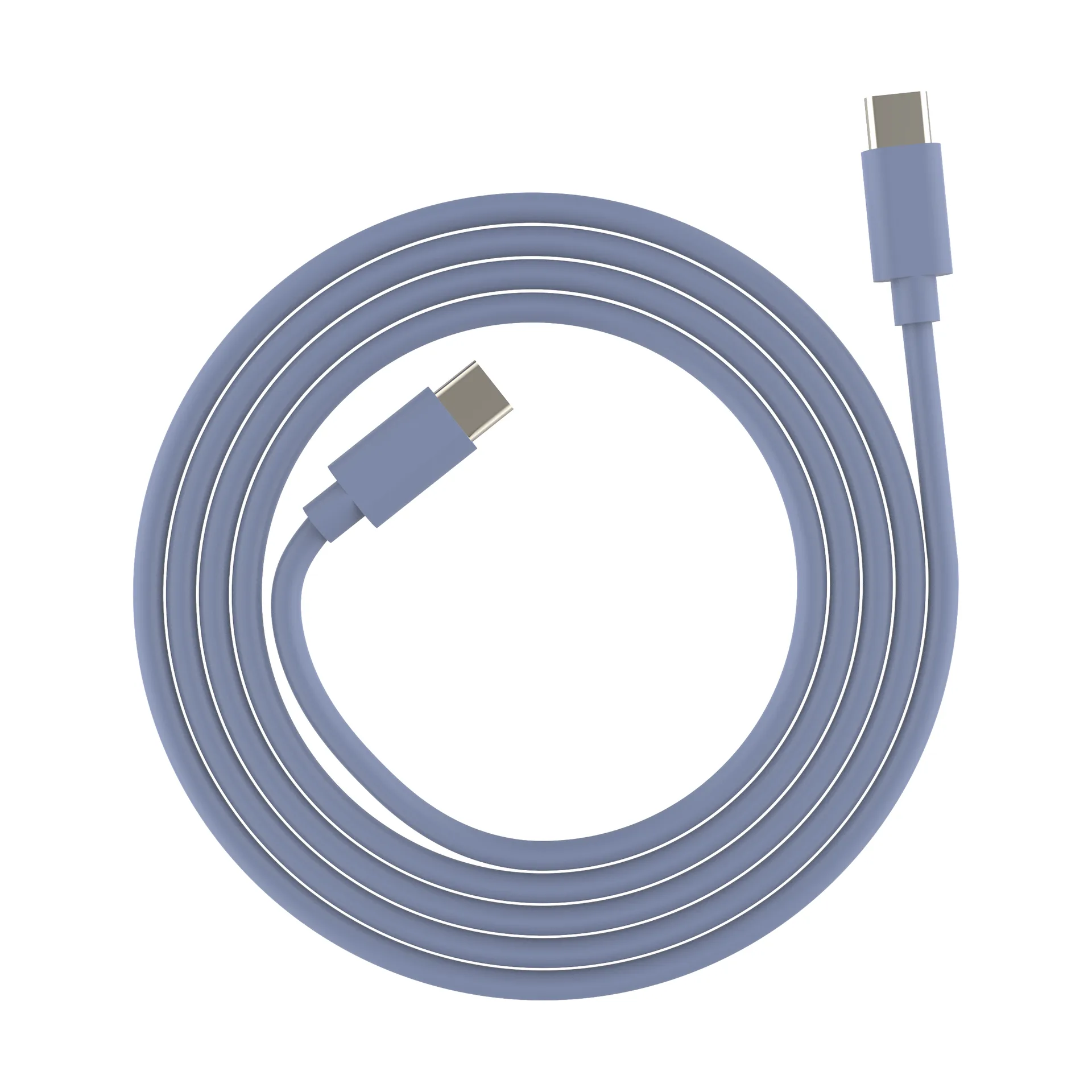 USB-C till USB-C kabel 240 w, Kattegatt blue, 2 m Palette