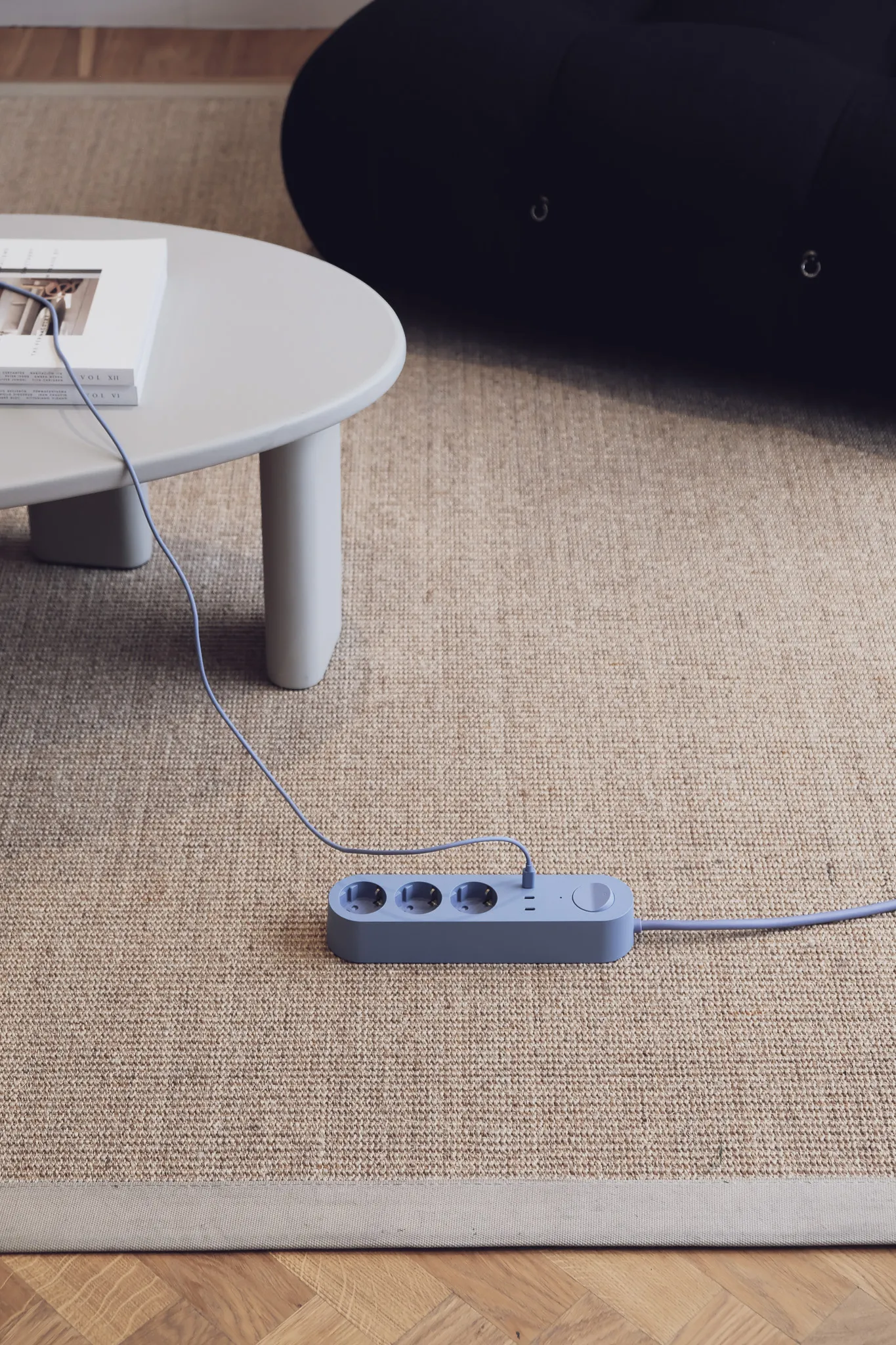 USB-C till USB-C kabel 240 w, Kattegatt blue, 2 m Palette