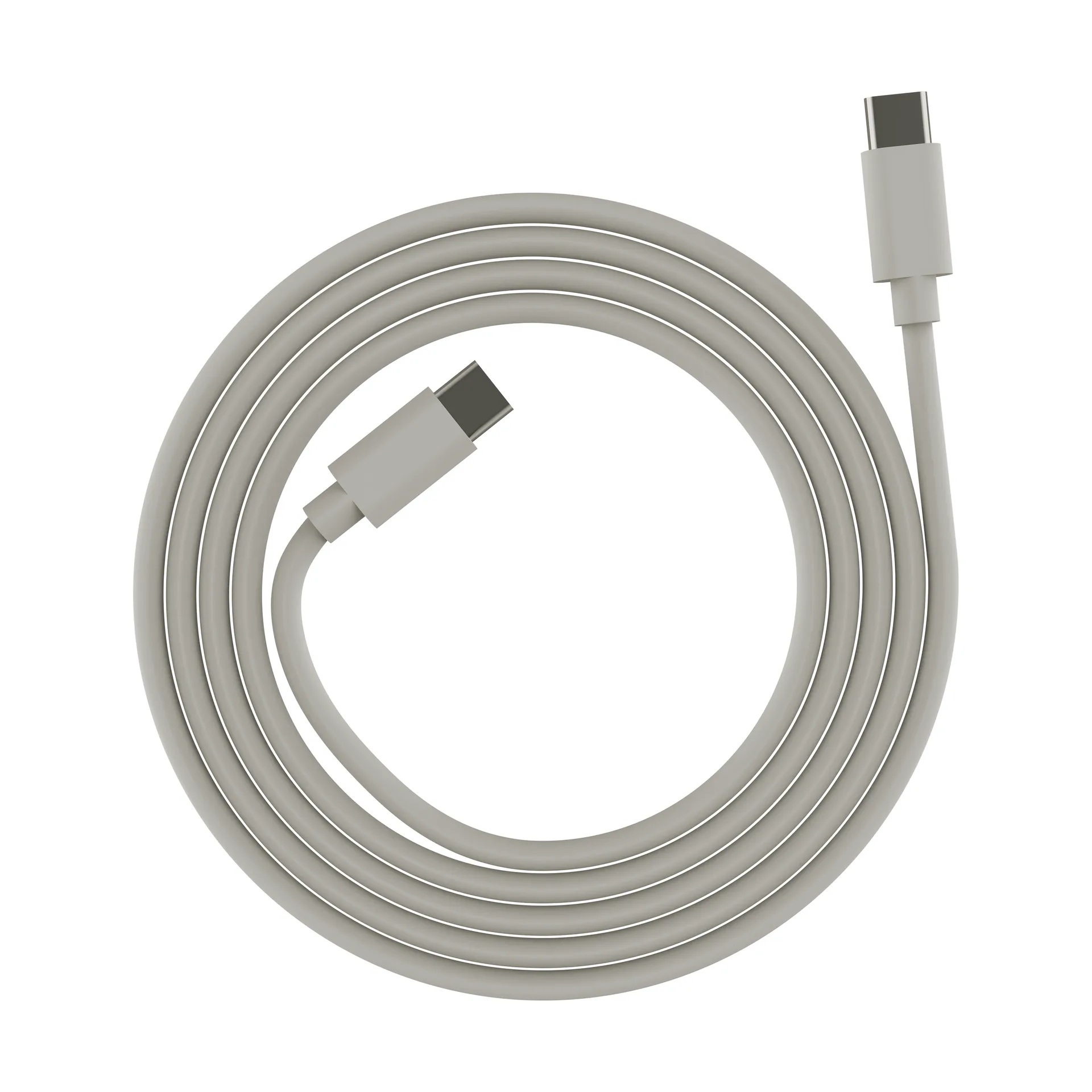 USB-C till USB-C kabel 240 w, Sandhamn beige, 2 m Palette