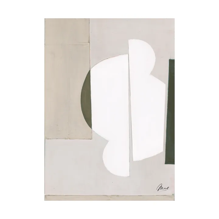 Aligned  poster - 30x40 cm - Paper Collective