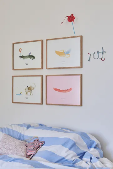 Coco the Crocodile poster - 30x40 cm - Paper Collective