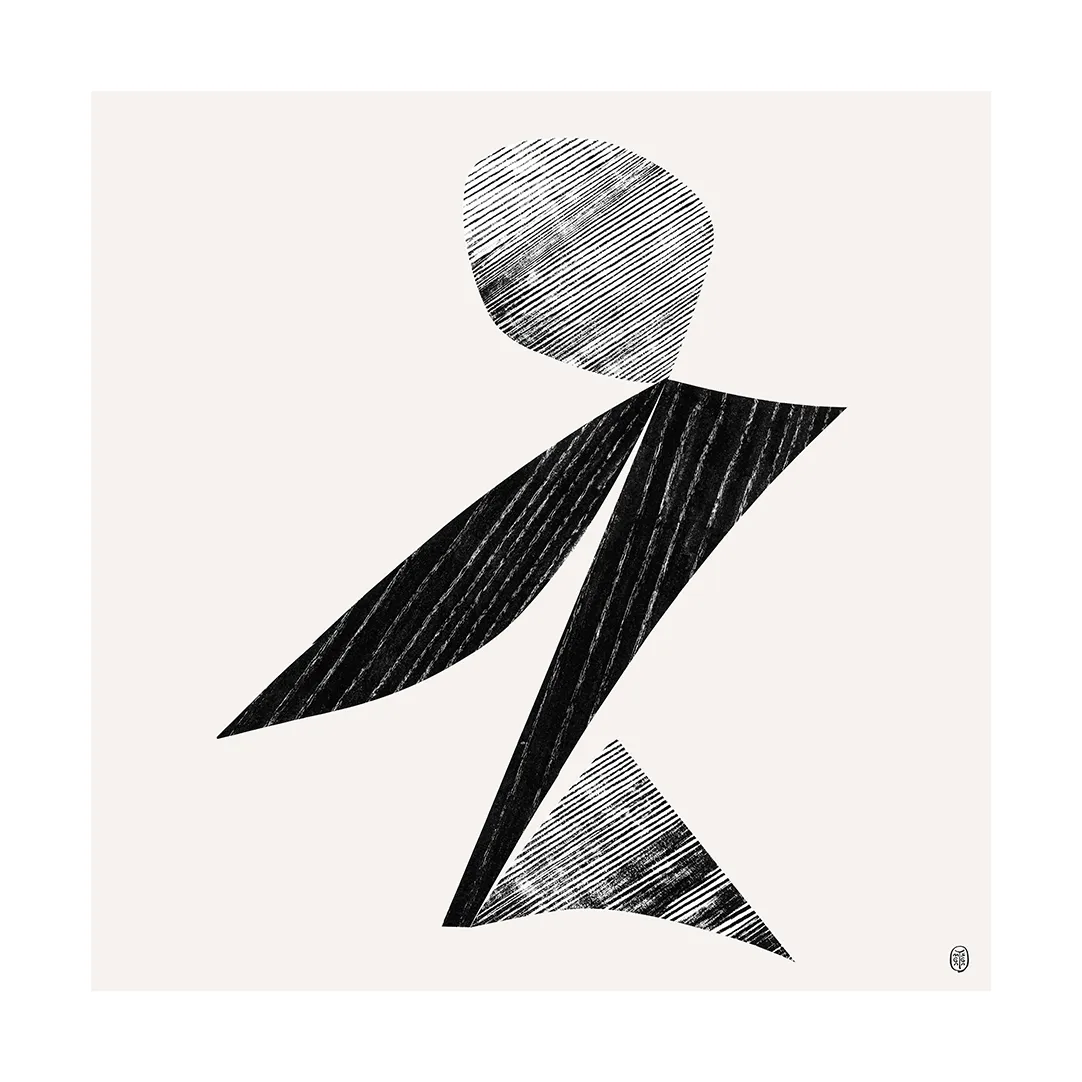 Cut Shapes 01 poster, 50x50 cm Paper Collective
