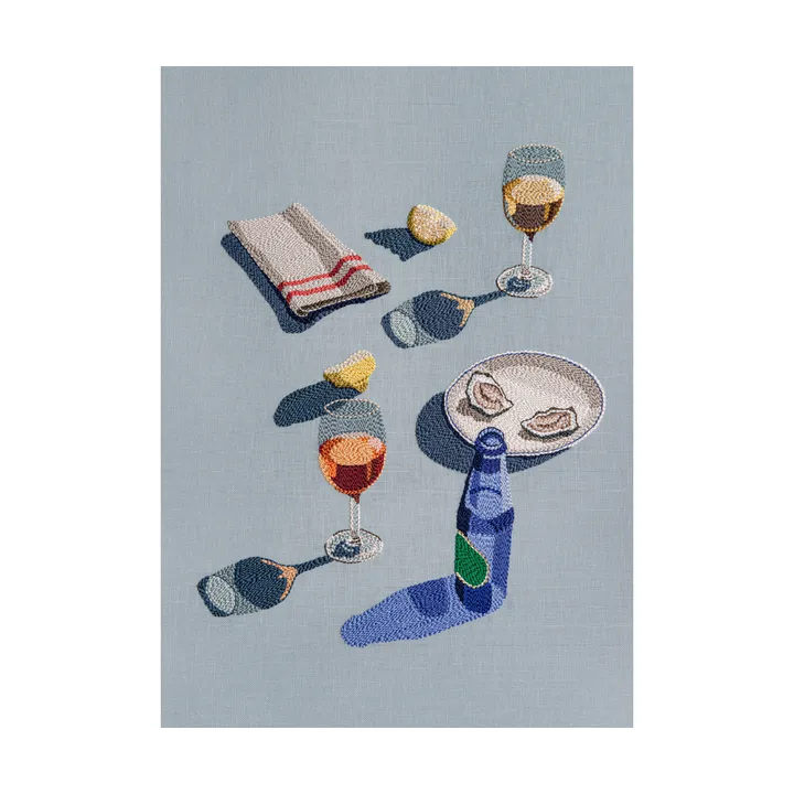 The World is your Oyster  poster - 50x70 cm - Paper Collective