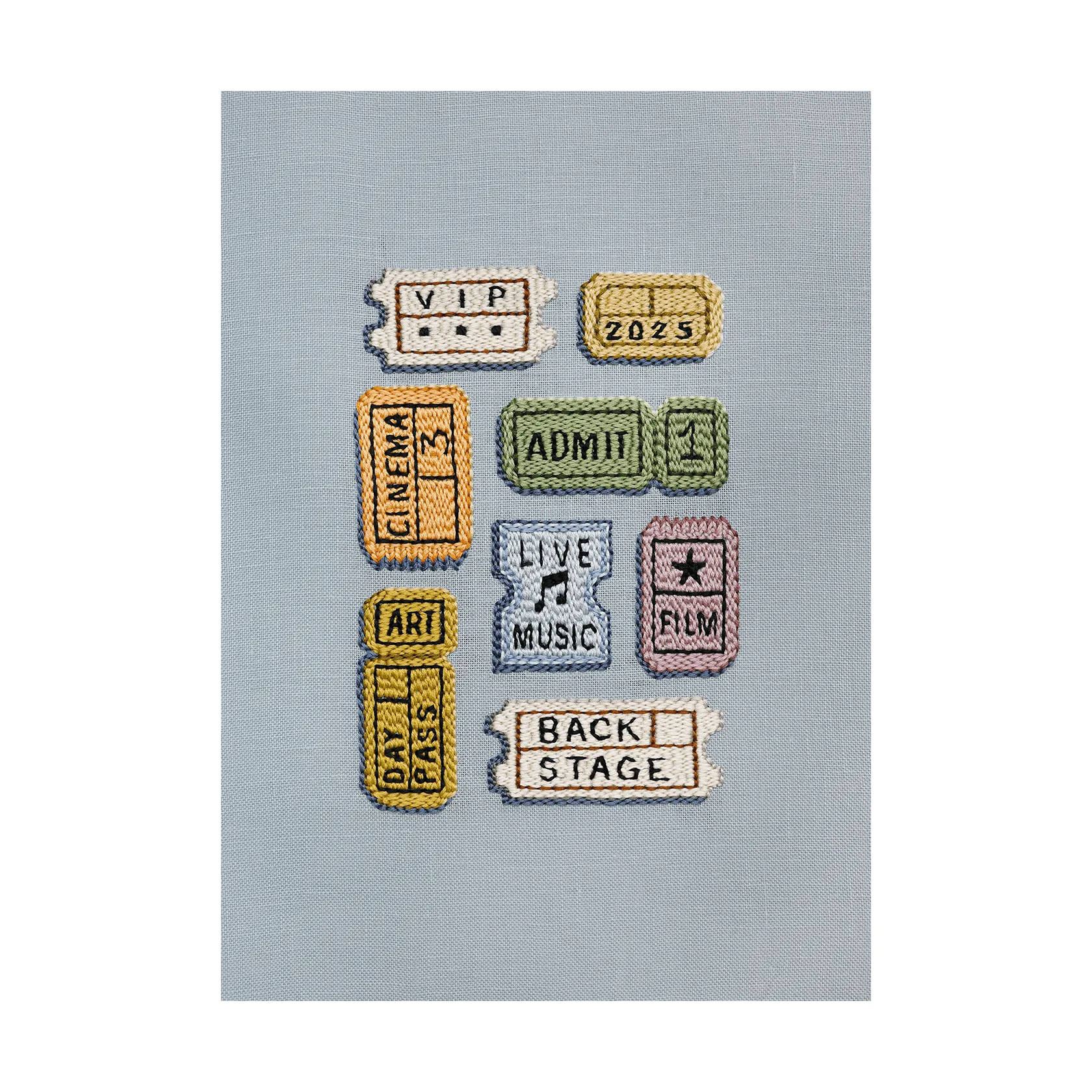 Tickets Please poster, 30x40 cm Paper Collective