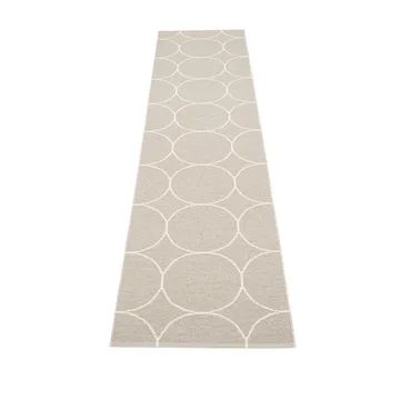 Boo gångmatta - linen/vanilla, 70x300 cm - Pappelina