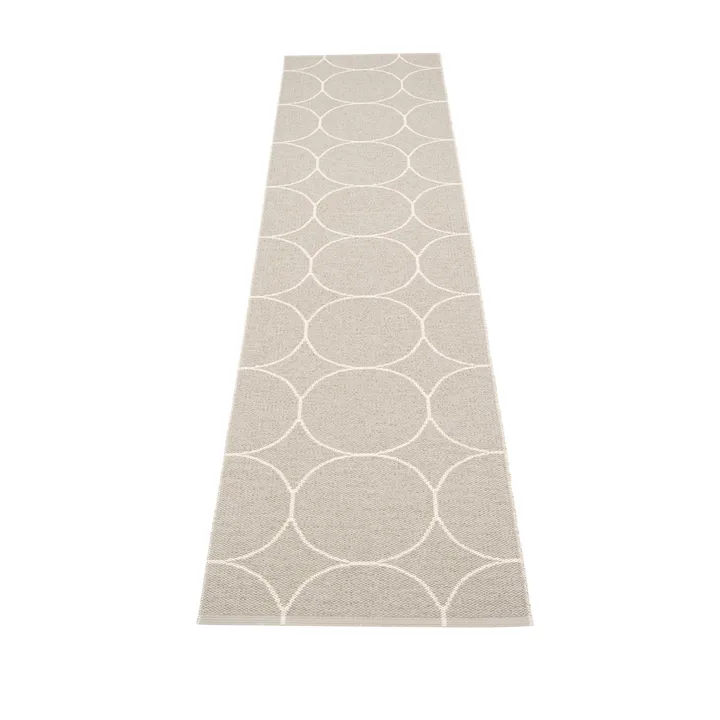 Boo gångmatta - linen/vanilla, 70x300 cm - Pappelina