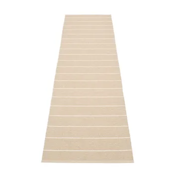 Carl gångmatta - Linen/beige, 70x180 cm - Pappelina