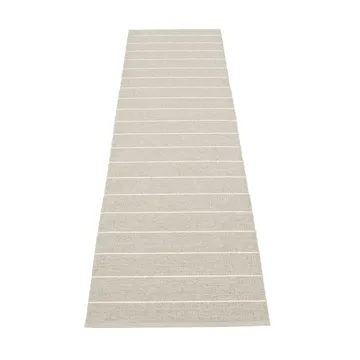 Carl gångmatta - linen/beige, 70x270 cm - Pappelina