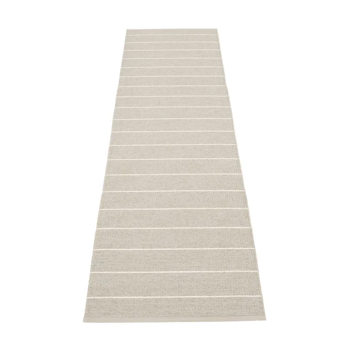 Carl gångmatta - linen/beige, 70x270 cm - Pappelina