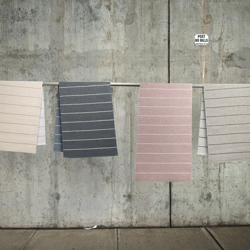 Carl gångmatta, linen/beige, 70x350 cm Pappelina