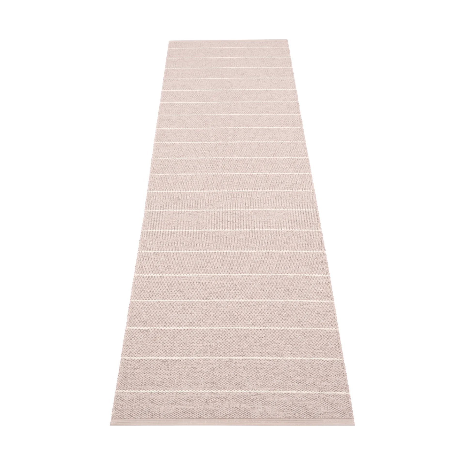 Carl gångmatta, Pale rose/pearl pink, 70x270 cm Pappelina