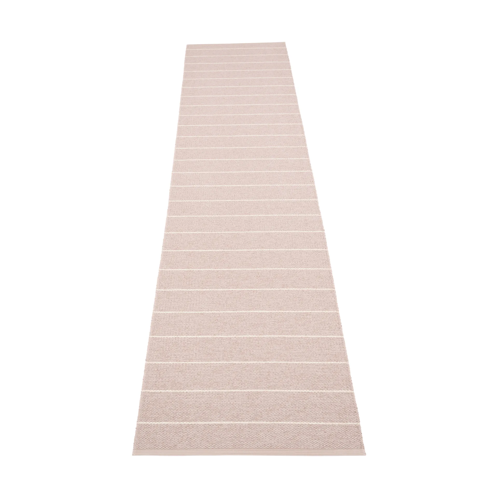 Carl gångmatta, Pale rose/pearl pink, 70x350 cm Pappelina