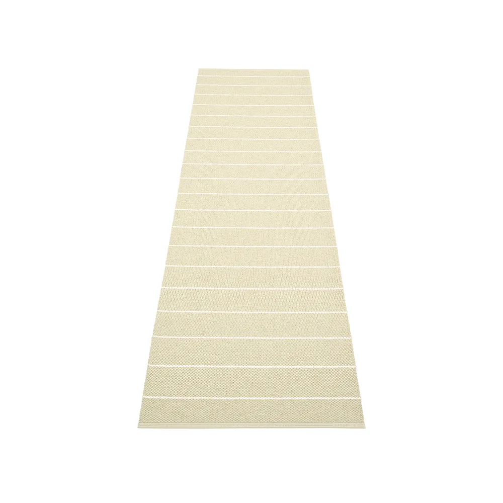 Carl gångmatta, sage/seagrass, 70x270 cm Pappelina