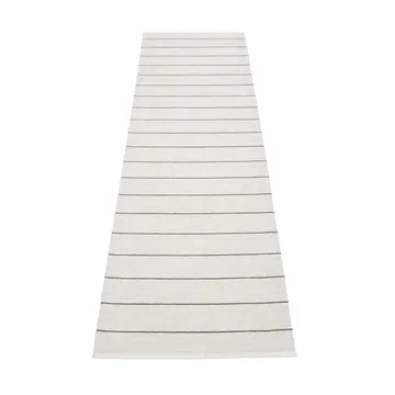 Carl gångmatta - Warm grey/fossil grey, 70x180 cm - Pappelina