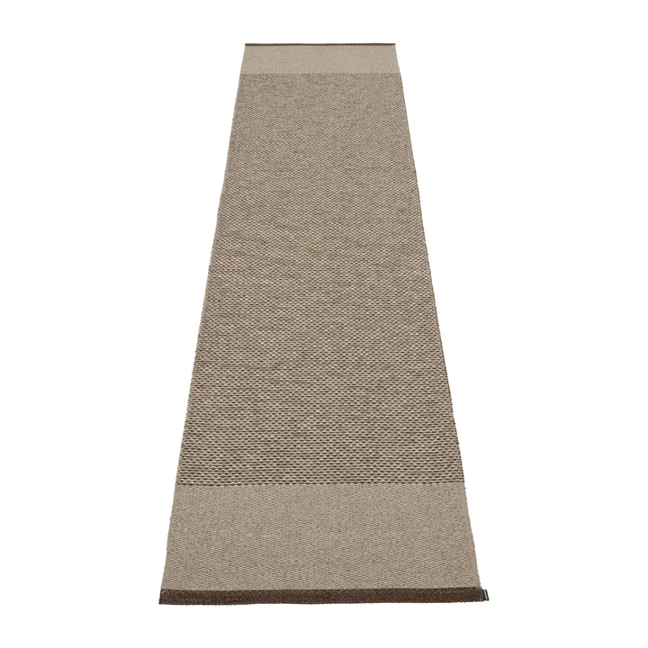 Edit plastmatta 70x300 cm - Dark Brown - Pappelina