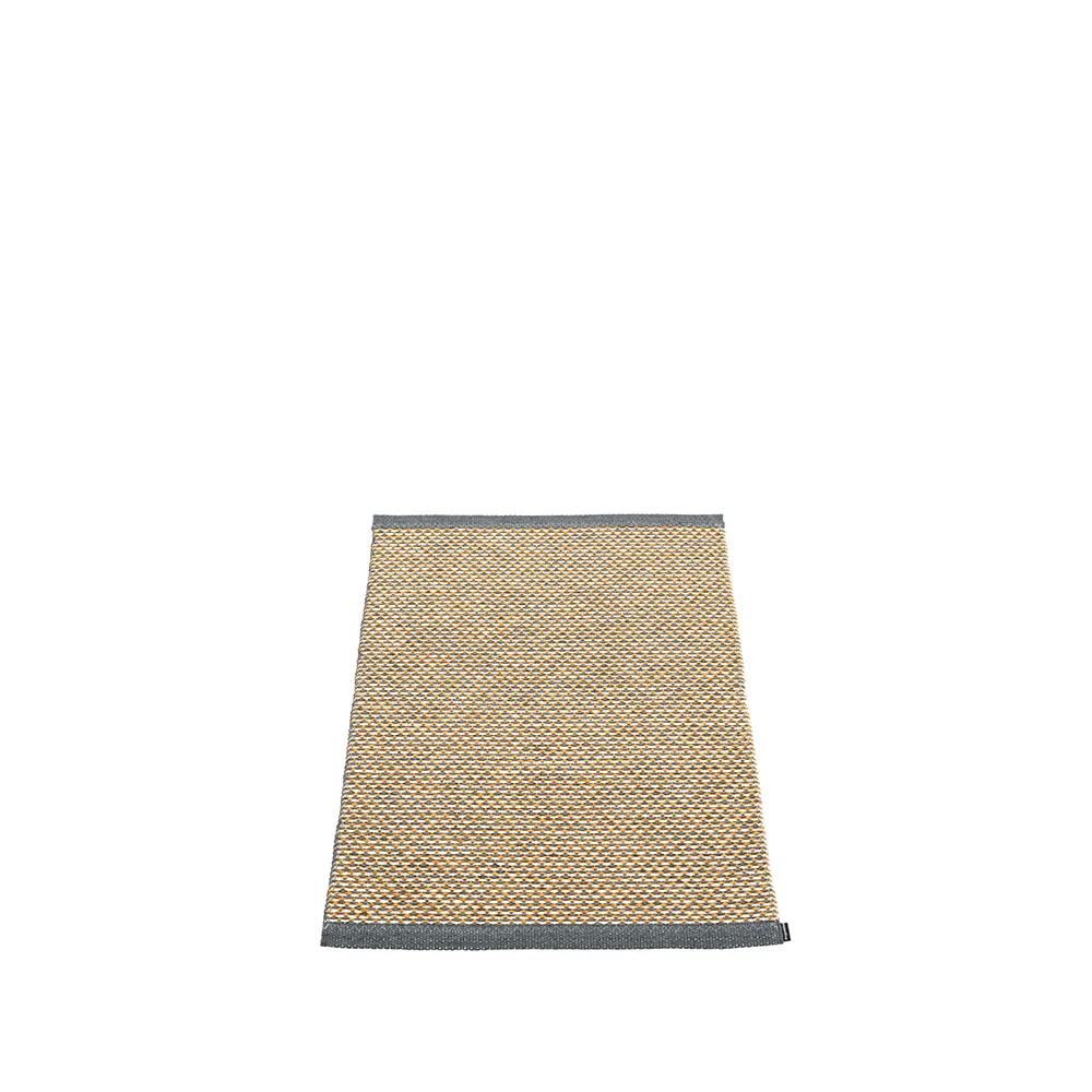 Effi badrumsmatta, granit/ochre/vanilla, 60x85 cm Pappelina