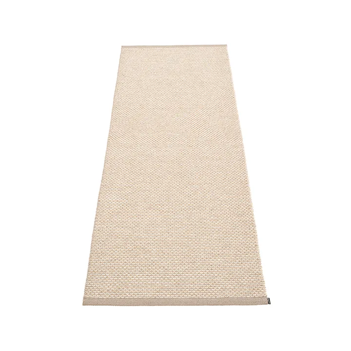 Effi gångmatta - mud/beige/vanilla, 70x200 cm - Pappelina