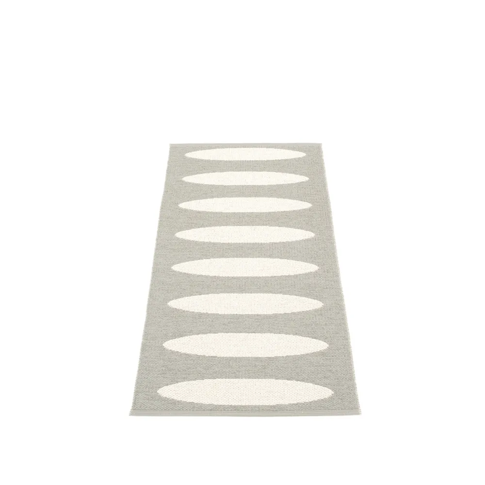 Ella gångmatta warm grey-vanilla, 70x150 cm Pappelina