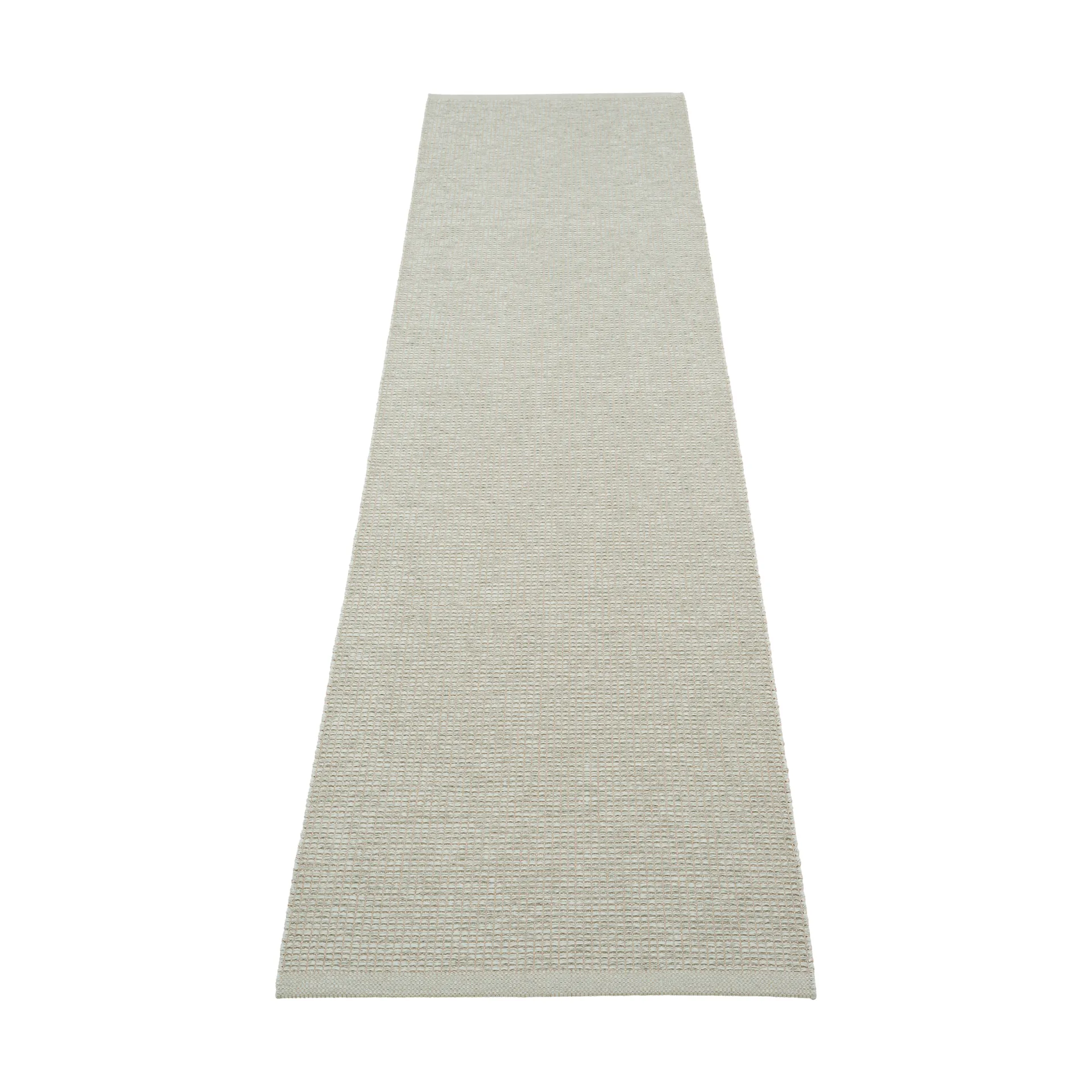 Emm Metallic matta, Sage-linen, 70x300 cm Pappelina