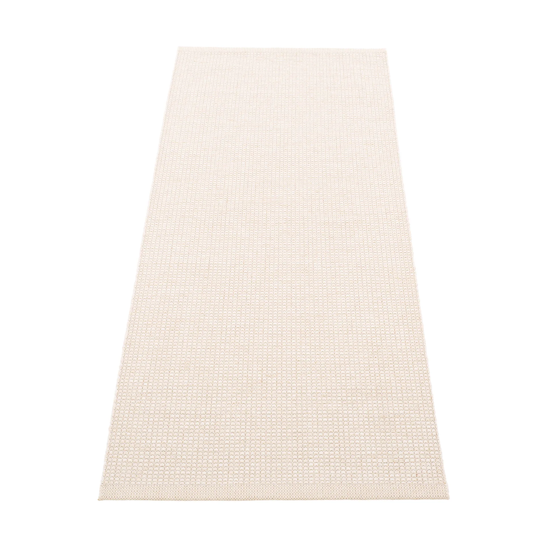 Emm Metallic matta, Vanilla-white, 70x180 cm Pappelina