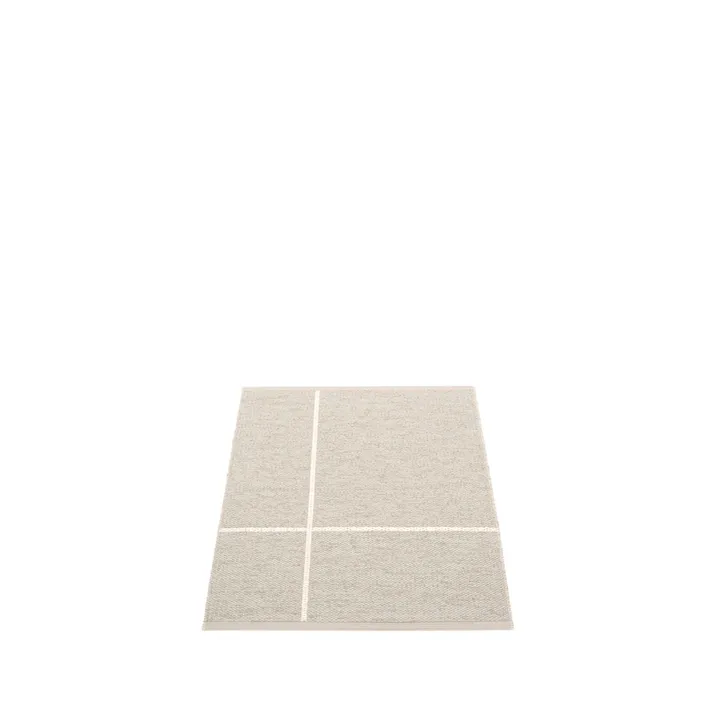 Fred gångmatta - linen, 70x90 cm - Pappelina