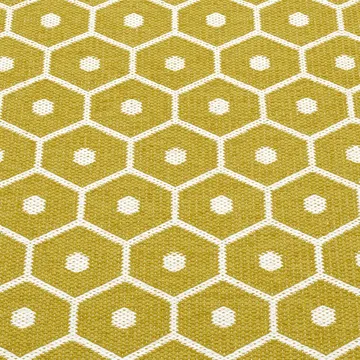 Honey gångmatta mustard/vanilla - 70x350 cm - Pappelina