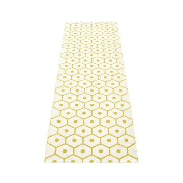 Honey gångmatta mustard/vanilla - 70x350 cm - Pappelina
