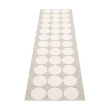 Hugo gångmatta - Linen/vanilla, 70x240 cm - Pappelina