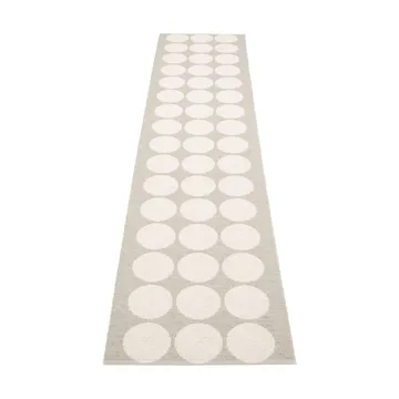Hugo gångmatta - Linen/vanilla, 70x400 cm - Pappelina