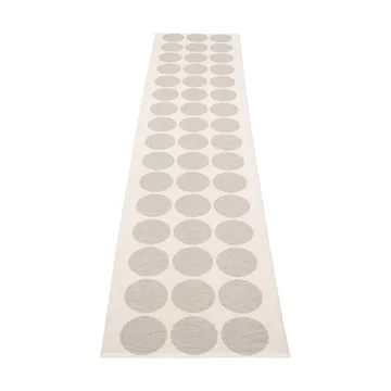 Hugo gångmatta - Linen/vanilla, 70x400 cm - Pappelina