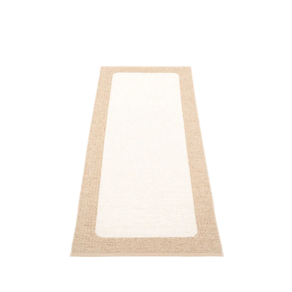 Ilda gångmatta, beige, 70x180 cm Pappelina