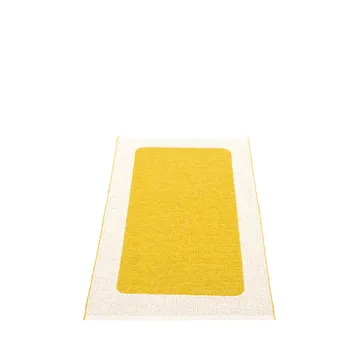 Ilda gångmatta - mustard, 70x120 cm - Pappelina