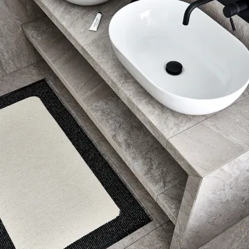 Ilda gångmatta - Warm grey, 70x120 cm - Pappelina