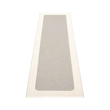 Ilda gångmatta - warm grey, 70x240 cm - Pappelina