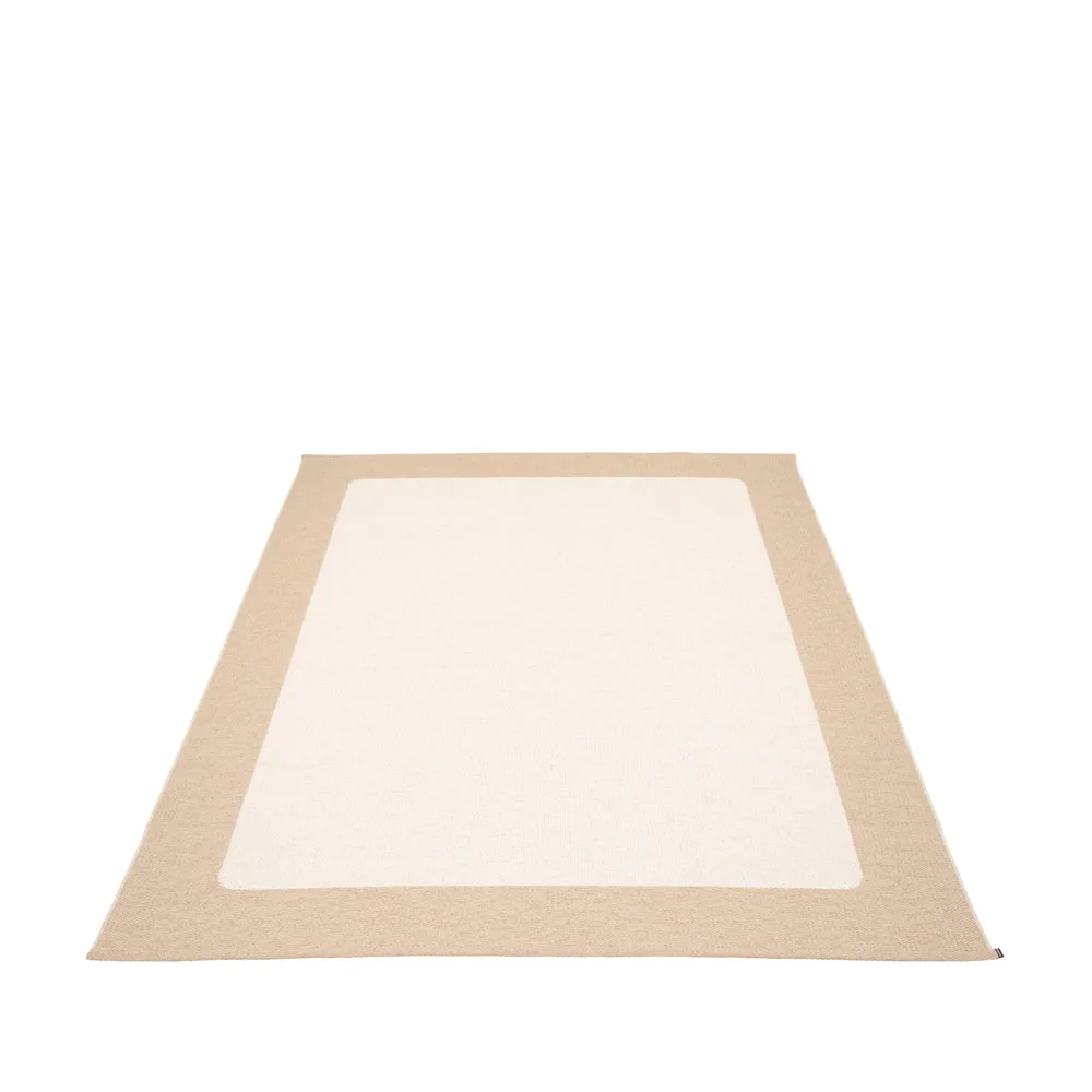 Ilda matta rektangulär, beige, 180x260 cm Pappelina