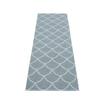 Kotte gångmatta - blue fog/dove blue, 70x225 cm - Pappelina
