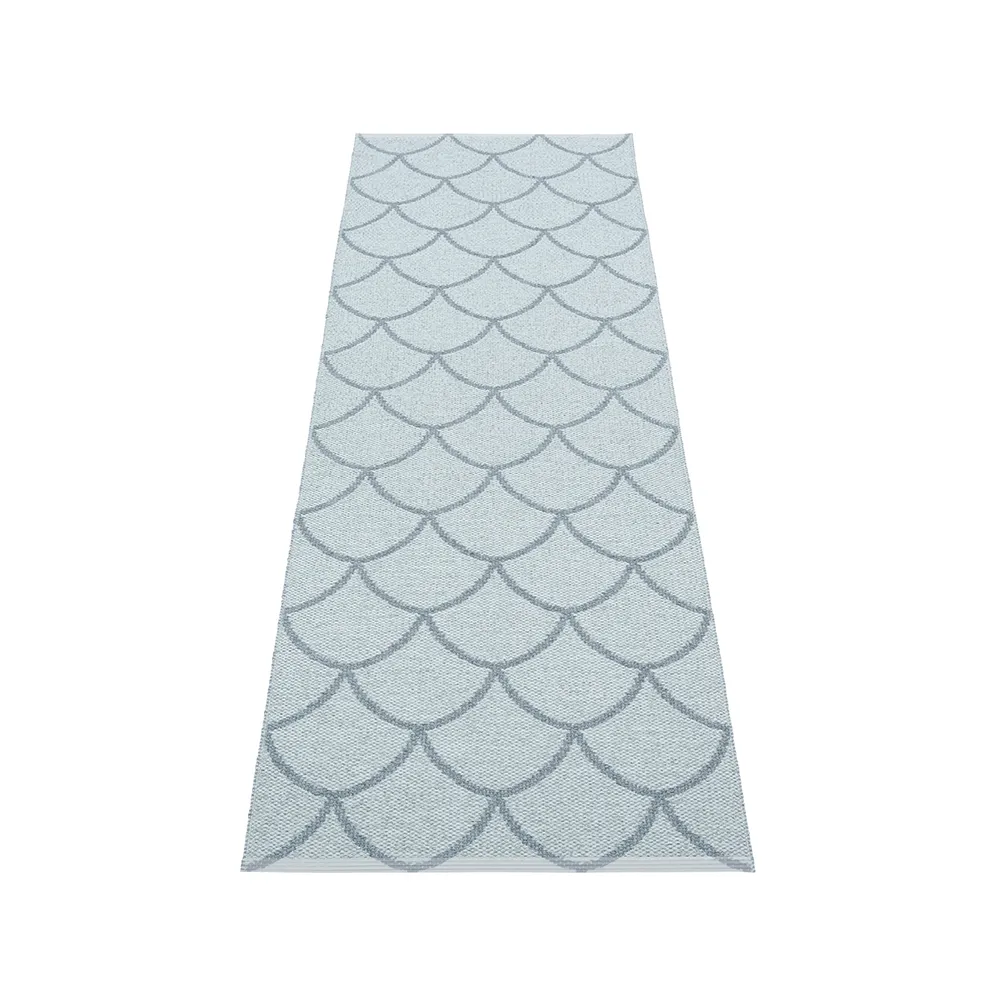 Kotte gångmatta, blue fog/dove blue, 70x225 cm Pappelina