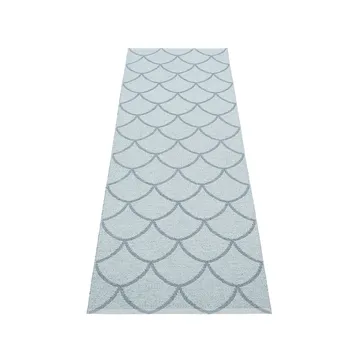 Kotte gångmatta - blue fog/dove blue, 70x225 cm - Pappelina