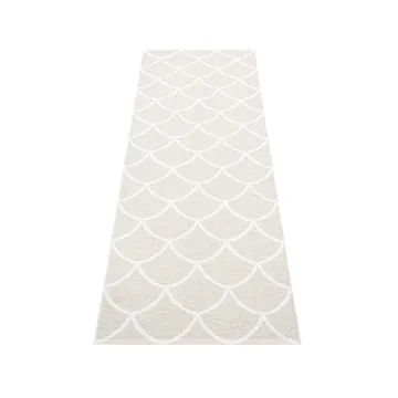 Kotte gångmatta - fossil grey/white, 70x375 cm - Pappelina