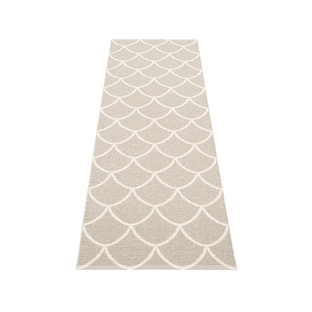 Kotte gångmatta, linen/vanilla, 70x300 cm Pappelina