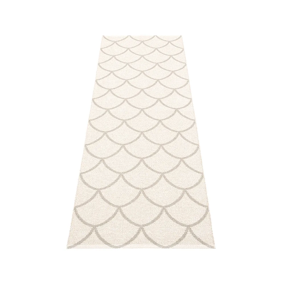 Kotte gångmatta, linen/vanilla, 70x300 cm Pappelina
